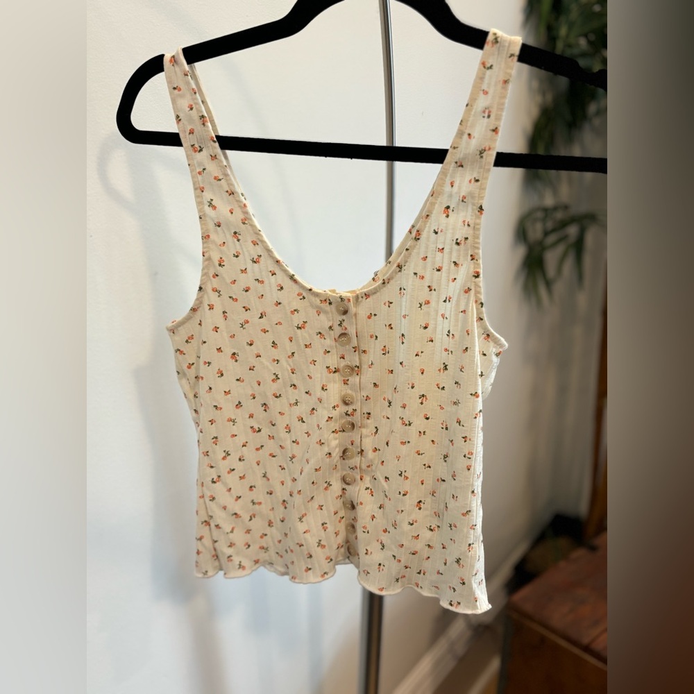 White corset style top